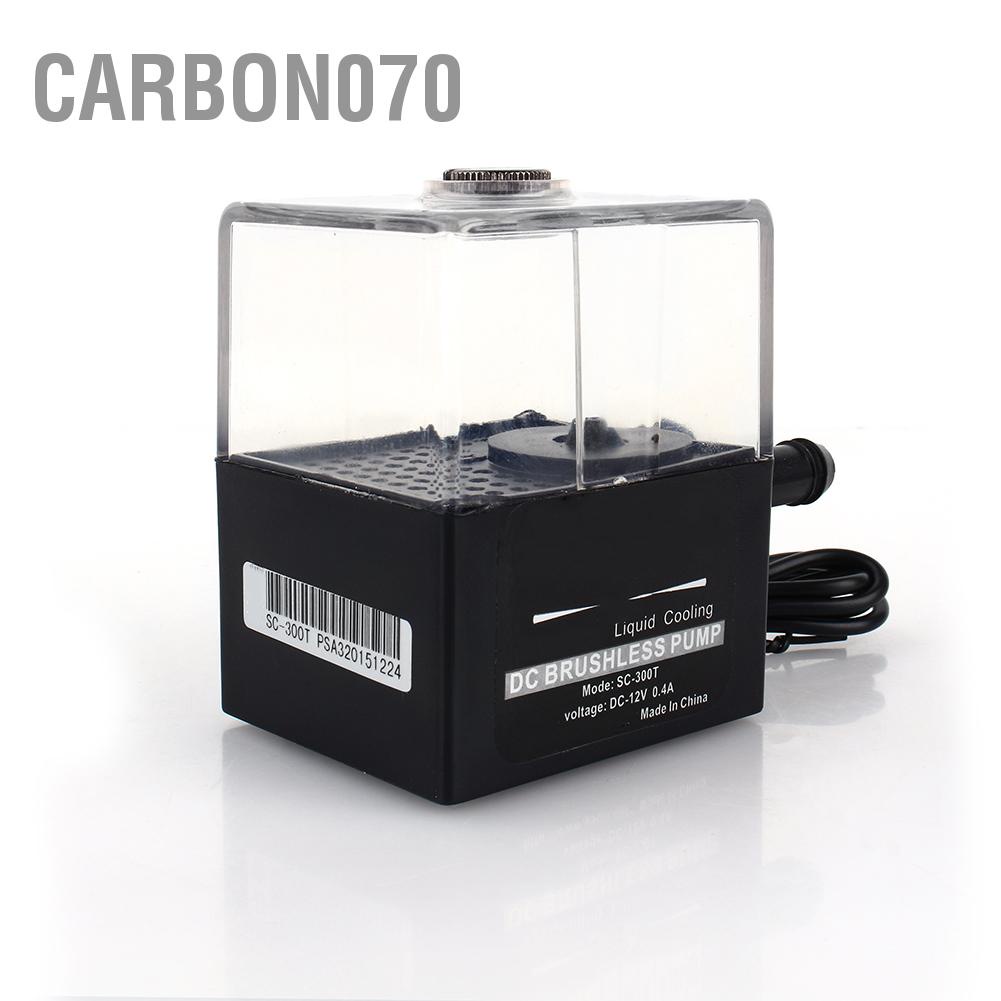 [Hàng HOT] Máy bơm nước tản nhiệt Cpu máy tính siêu êm Sc-300t 12v Dc【Carbon070】