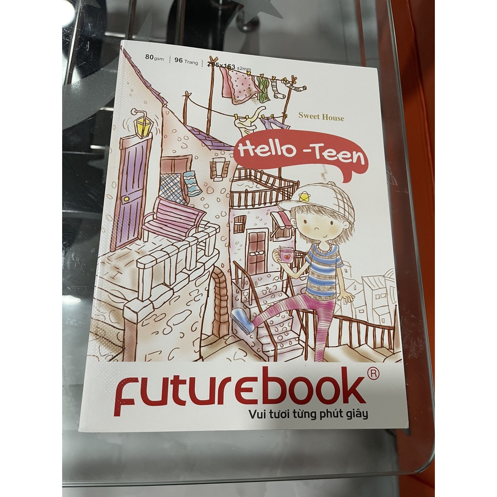 Tập sinh viên Futurebook  200 trang, ô kẻ ngang, ĐL 80g/m2 SV3