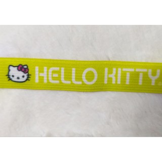 Thun lưng chữ HELLO KITTY ,size 1.8cm(1m/5k)