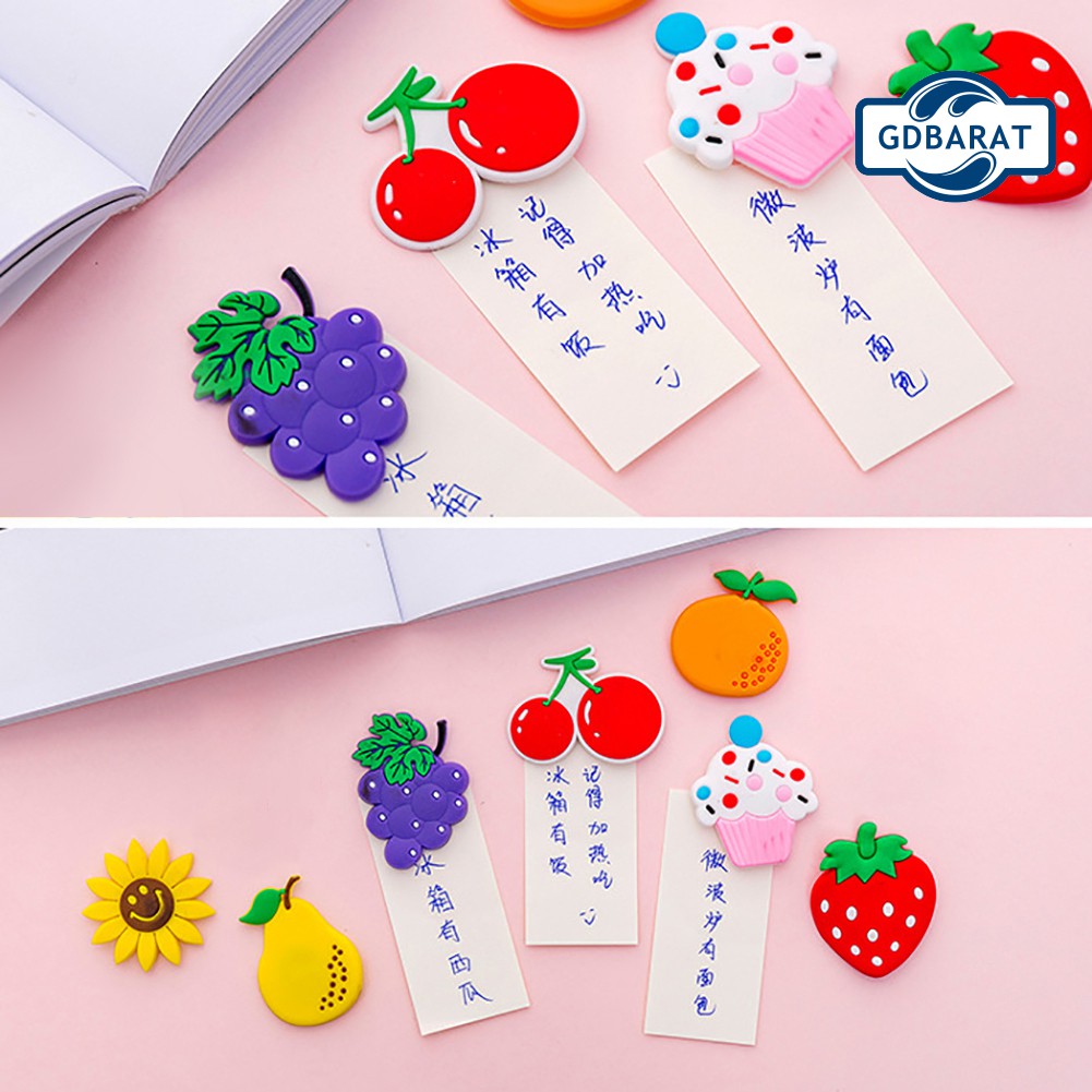 Nam châm dán tủ lạnh nhiều hình dáng dễ thương