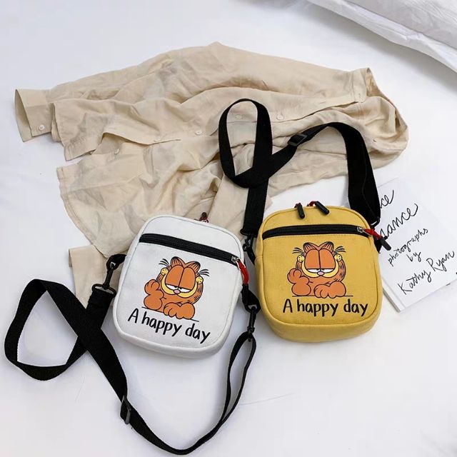 Túi vải mèo ulzzang