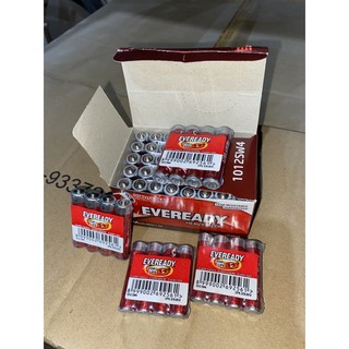 4 Viên Pin Đũa AAA Eveready Carbon 1.5V (Nhập Khẩu Indonesia) (Không rò rỉ)