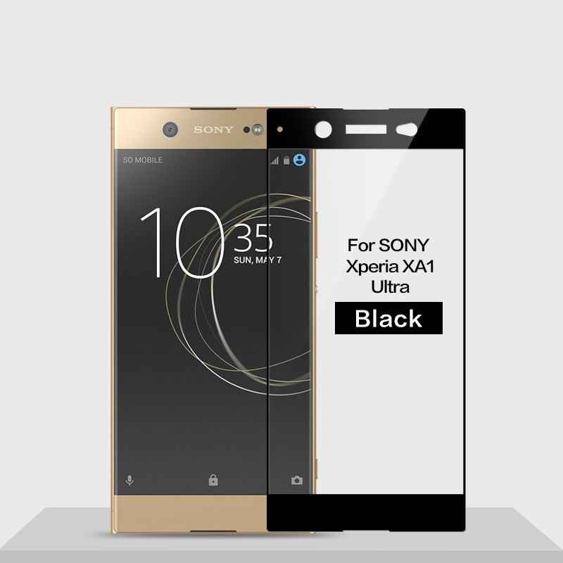 kính cường lực For Sony XA1 Ultra cường lực dán Full Screen Protector Tempered Glass Cover XA1 Glass Film