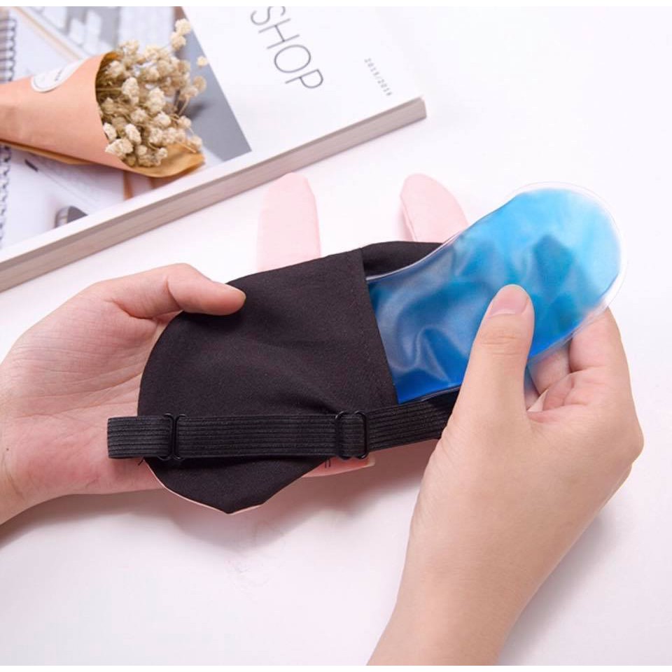 Bịt mắt ngủ có gel làm mát Sakura Shop