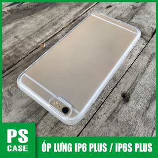 Ốp lưng dẻo trắng mờ chống sốc cao cấp dành cho iPhone 6 Plus / iPhone 6s Plus - PS Case phân phối