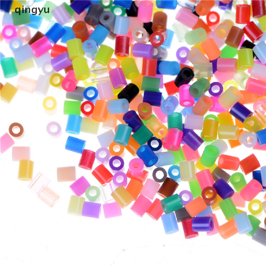 Bộ 1000 Hạt Xâu Chuỗi Nhiều Màu 2.6mm DIY Dành Cho Trẻ Em