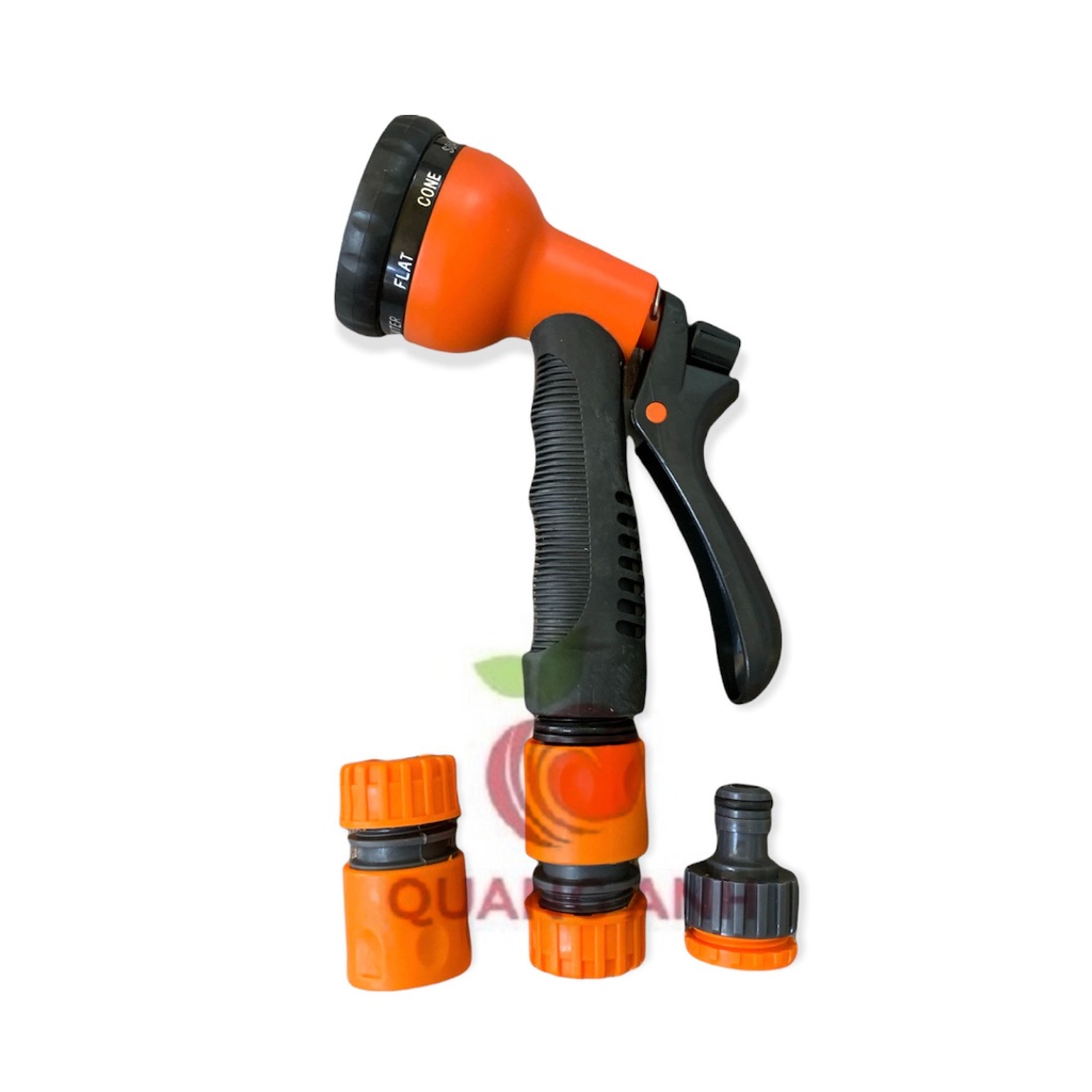 [FreeShip] Vòi Xịt Nước Tưới Cây, Rửa Xe, Phun Sương Đa Năng (8 trong 1) Cao Cấp - MAM0203