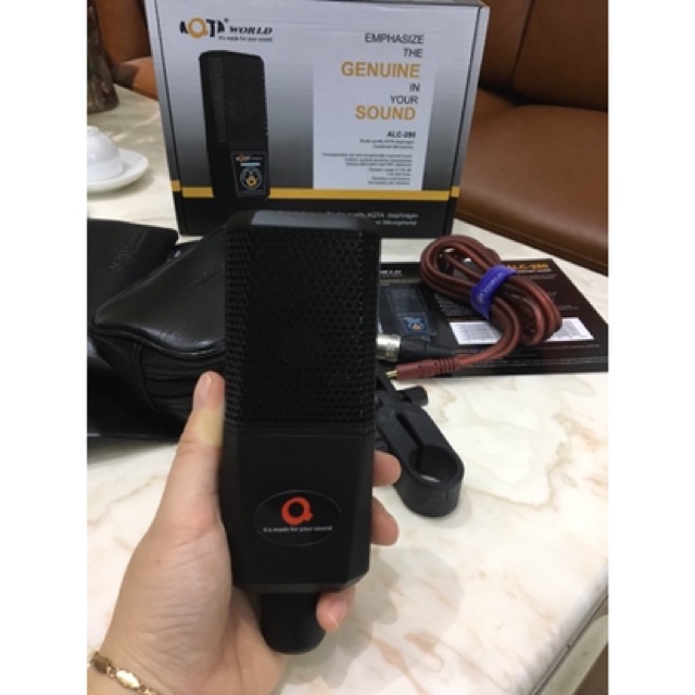 Mic thu âm livestream AQTA ALC 280 cực hay