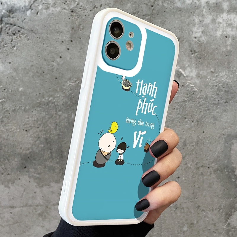 Ốp iPhone 11  *Hạnh Phúc Không nằm trong ví * cho ip 7 Plus/8Plus/XR/XS Max/11/X/12/12 Pro Max/pro/13 promax