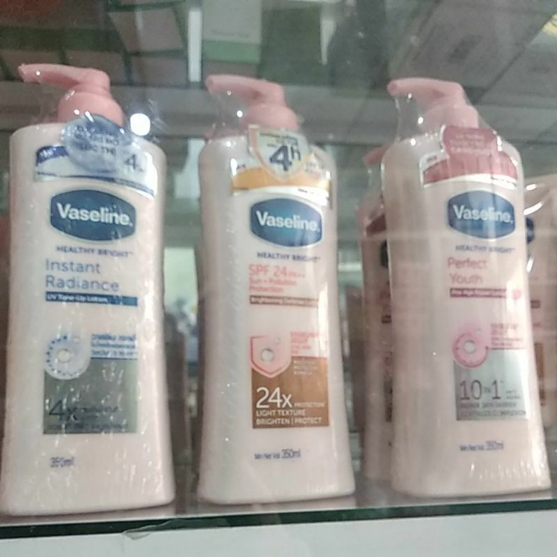 Sữa Dưỡng Thể Vaseline dưỡng da sáng khoẻ mịn màng 200ml-350ml