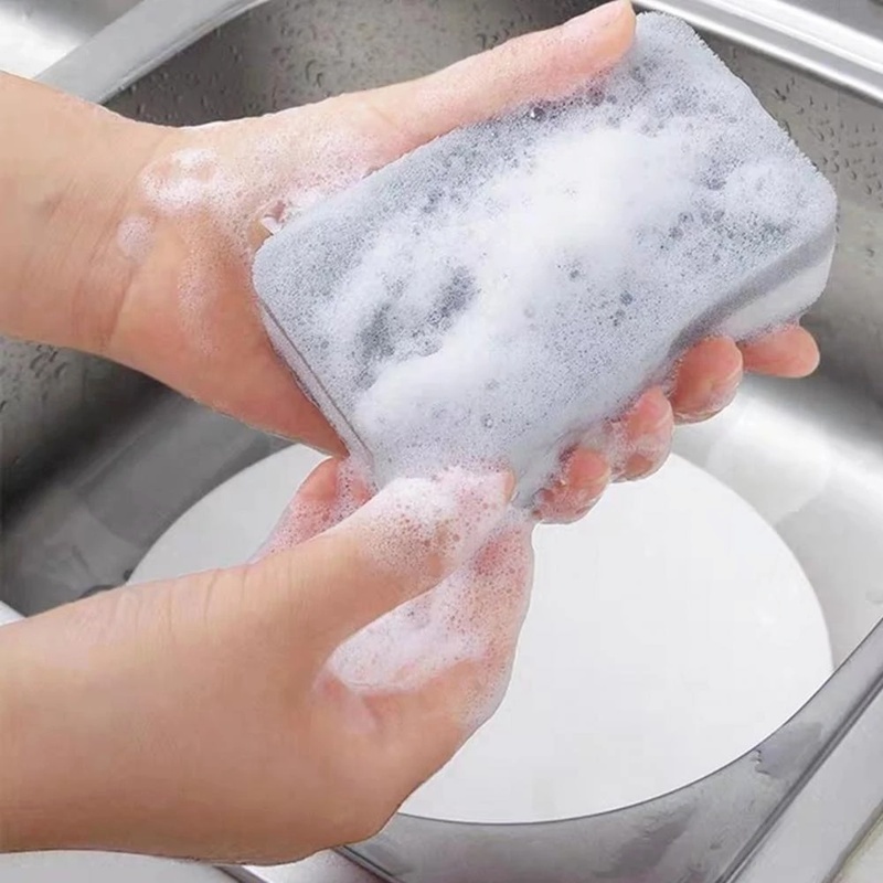Miếng xốp rửa chén hai mặt siêu bền tiện dụng cho nhà bếp