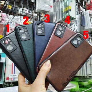 Ốp Realme 9i dẻo,vân kiểu da viền bảo vệ camera.