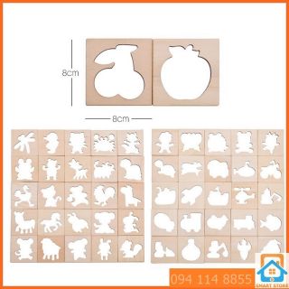 KHUÔN VẼ BẰNG GỖ