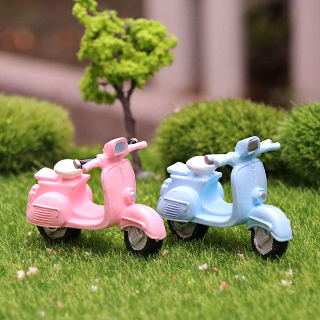 MOCHO 1 Đồ trang trí Xe Hơi Mini Bằng Nhựa Resin Trang Trí Tiểu Cảnh