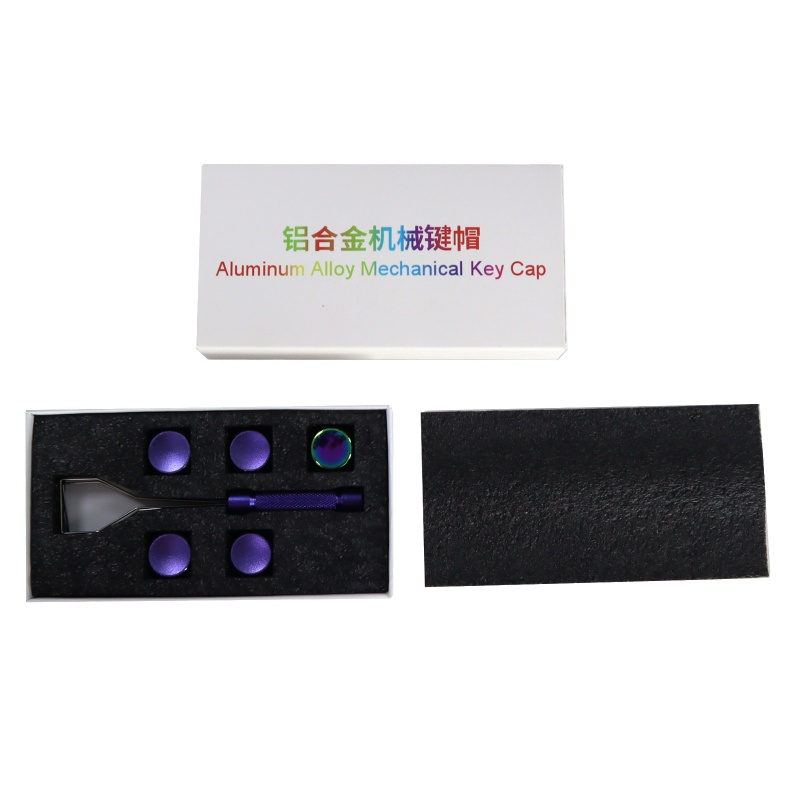 Set 5 Nắp Đậy Bàn Phím Cơ Mojito Bằng Hợp Kim Mạ Điện Màu Gradient Oxidation XDA