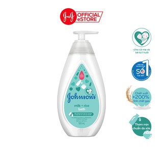 Sữa tắm Johnson's Baby chứa sữa và gạo 500ml