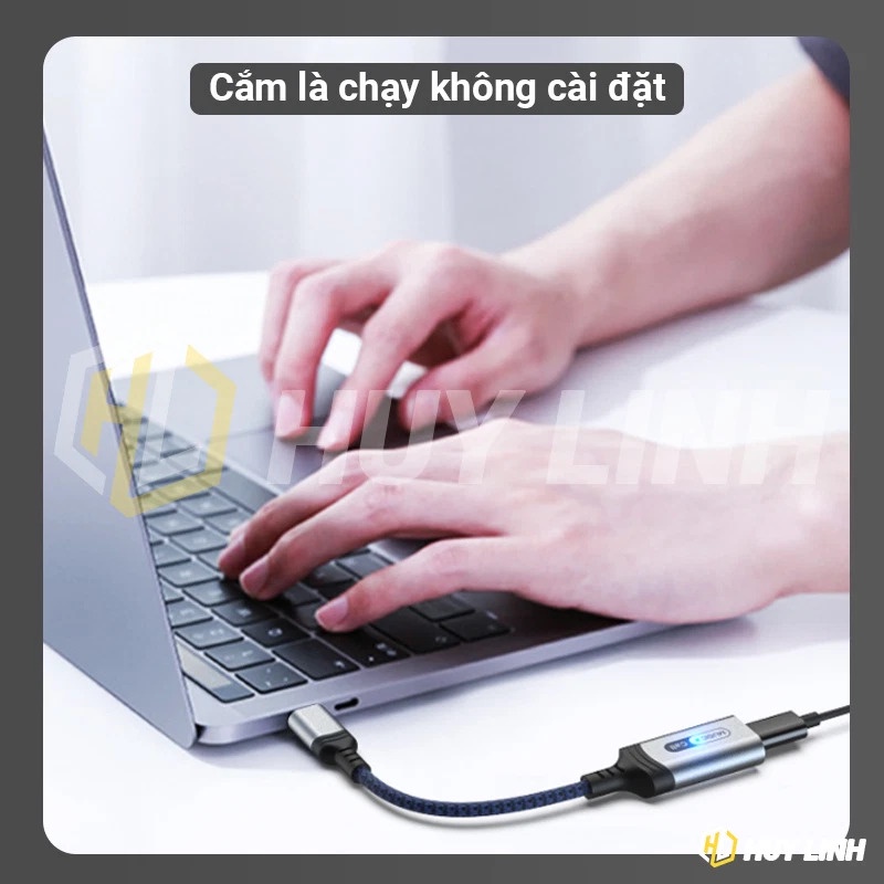 Cáp chuyển đổi Type-C MH306 mẫu xịn hỗ trợ chức năng Micro/Music Hifi cho điện thoại dây bọc dù có led đèn tín hiệu