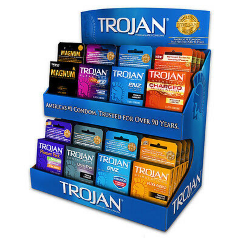 Bao cao su Trojan condom Magnum & thường