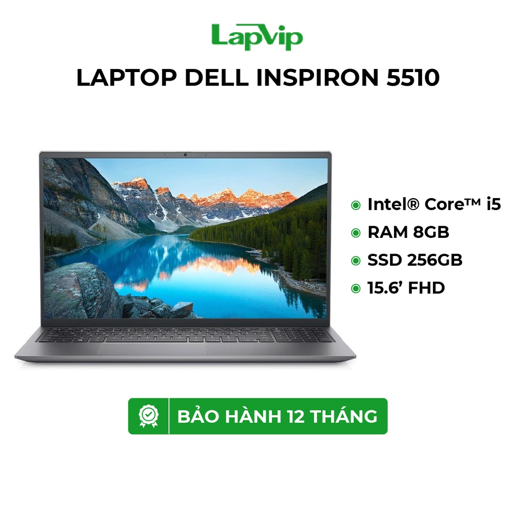 Laptop Dell Inspiron 5510 i5-11320H | 8GB | 256GB | 15.6 inch FHD