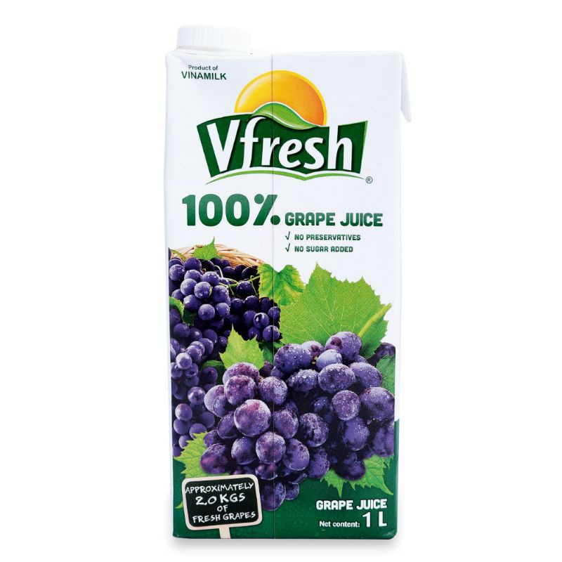 Nước Ép Vfresh Hộp 1L các loại