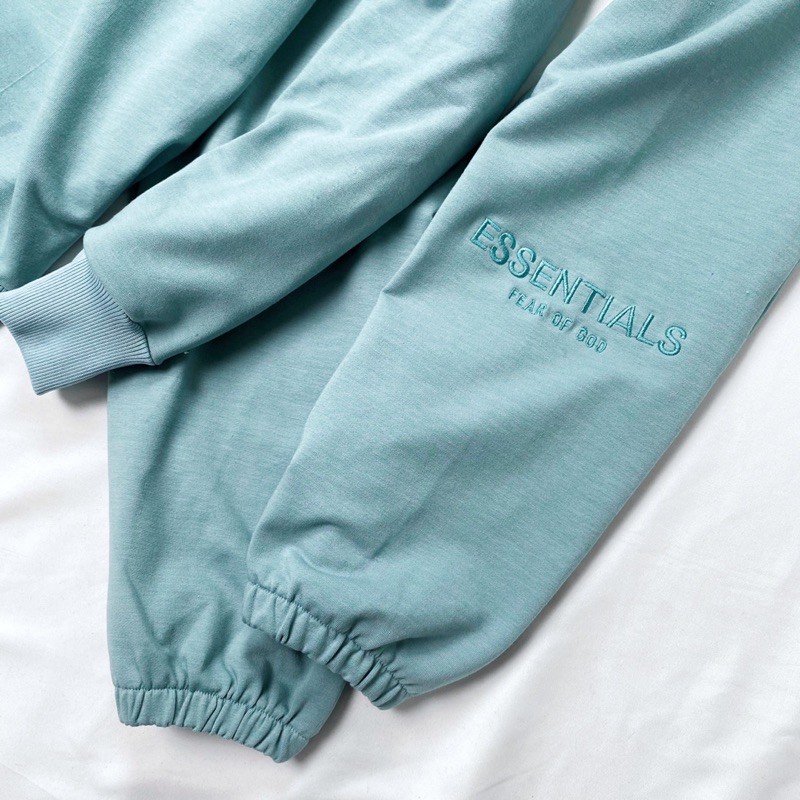 Set nỉ thể thao Essentials xanh mint, đồ bộ nam nữ thời trang unisex , MSW Town | BigBuy360 - bigbuy360.vn