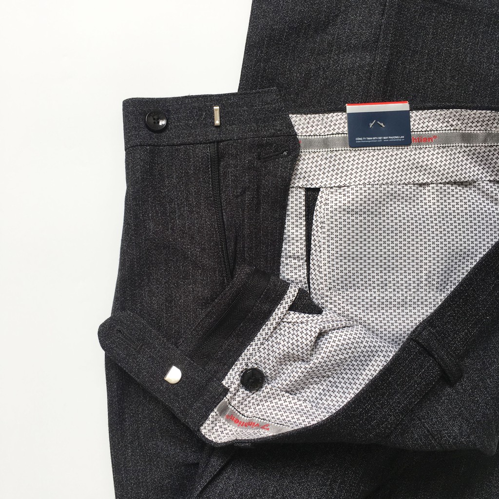 Quần tây nam trung niên cao cấp Classic Vĩnh Tiến màu vân đá tối | BigBuy360 - bigbuy360.vn