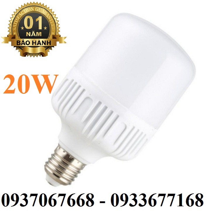 ĐÈN LED BÚP 20W GIÁ TỐT - ĐÈN LED BÚP 20W SIÊU SÁNG TIẾT KIỆM ĐIỆN