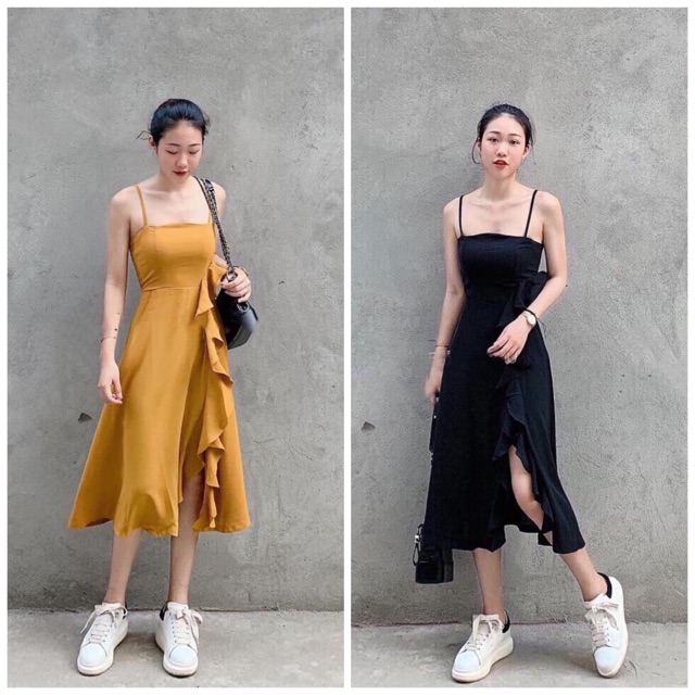 ĐẦM MIDI 2S BÈO TẦNG Kt