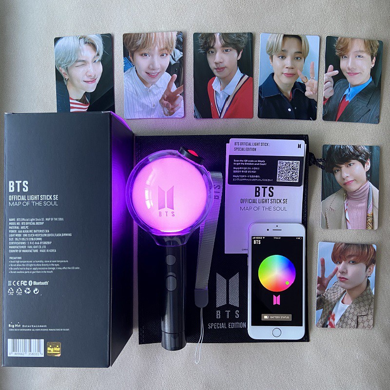 Đèn Cổ Vũ Nhóm Nhạc Bts Chất Lượng Cao Đèn cổ vũ kiểu BTS của nhóm nhạc Hàn Quốc