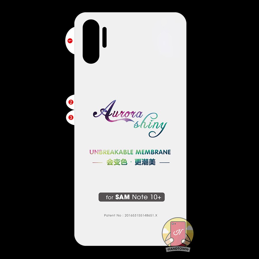 Miếng Dán Màn Hình Mặt Lưng PPF Thế Hệ Mới Samsung Galaxy Note 10 / Note 10 plus