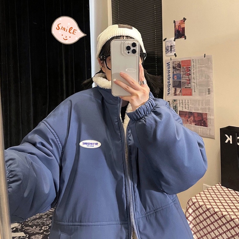 Áo Khoác Lông Cừu Hai Mặt Siêu Ấm M2