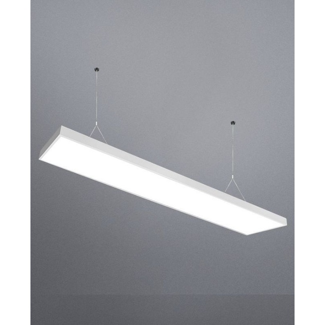 Đèn thả văn phòng - Kích thước:20cm X 120cm X 6cm - Công suất 60w - Led loại 1 Poli - Bảo hành 2 năm -  Ánh sáng trắng