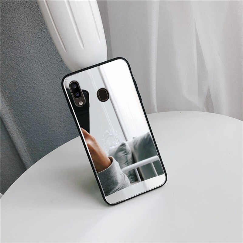 Ốp lưng TPU kiểu gương cho Samsung Samsung A01 A11 A21 A21S A315G A41 A51 A71 A81 A6 A8 A8Plus 2018 M10 M30