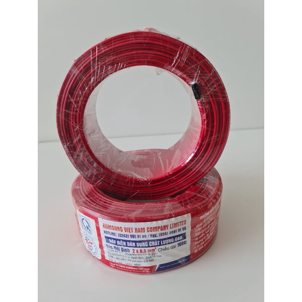 Dây súp đôi 2x0.5mm