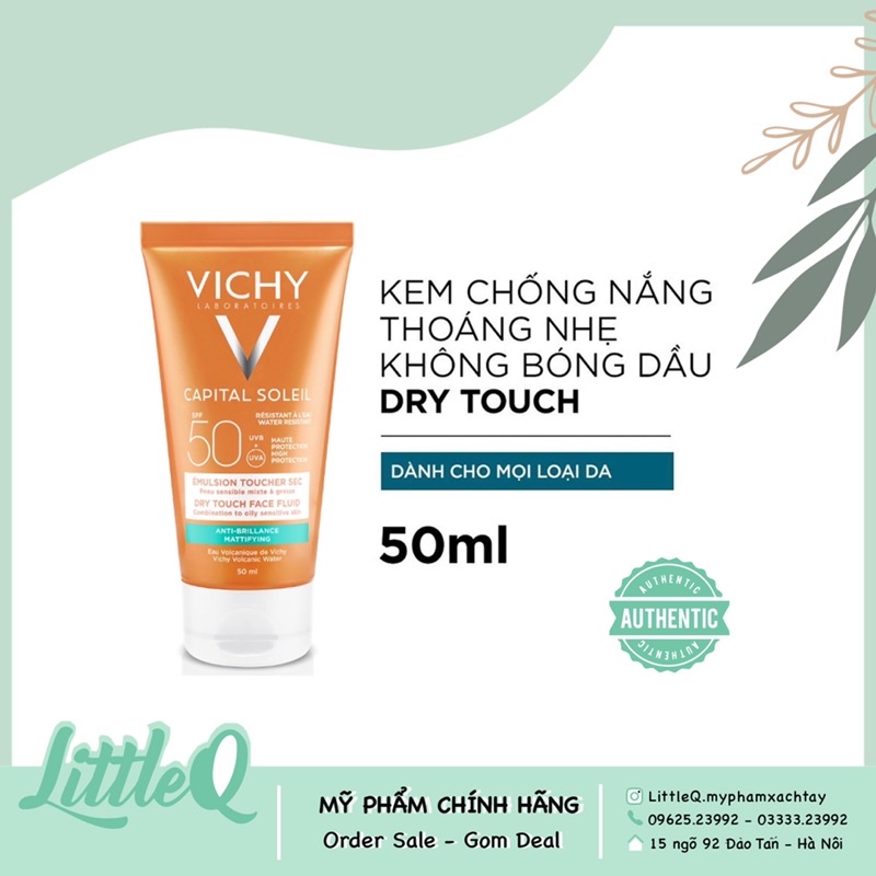 [mẫu mới] KEM CHỐNG NẮNG VICHY- PHÁP