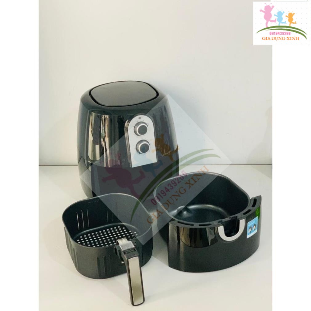 NỒI CHIÊN KHÔNG DẦU CƠ 5,2L JUMBO LOCK&LOCK EJF151 (GiadungXinh)
