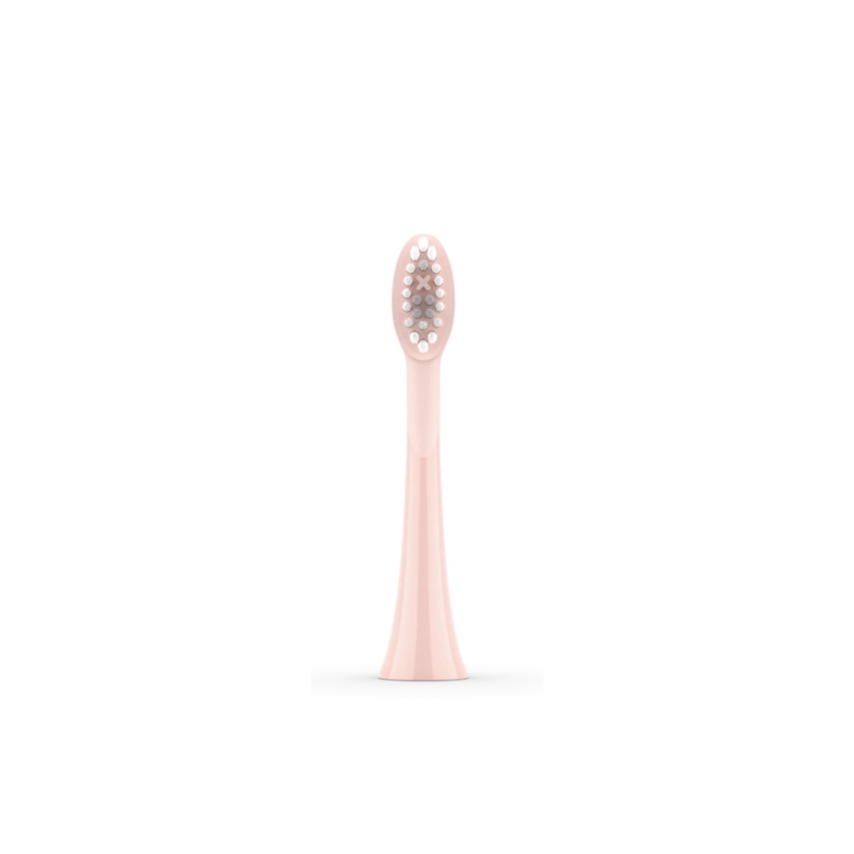 Combo 2 Đầu Bàn Chải Điện Halio Sonic Whitening Electric Toothbrush - Rose Gold