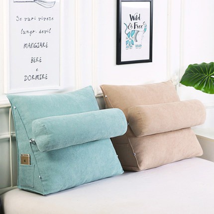 ₪¤✻Gối Tựa Lưng Hình Tam Giác Tùy Chỉnh Phong Cách Bắc Âu Có Thể Giặt Sạch Tiện Dụng