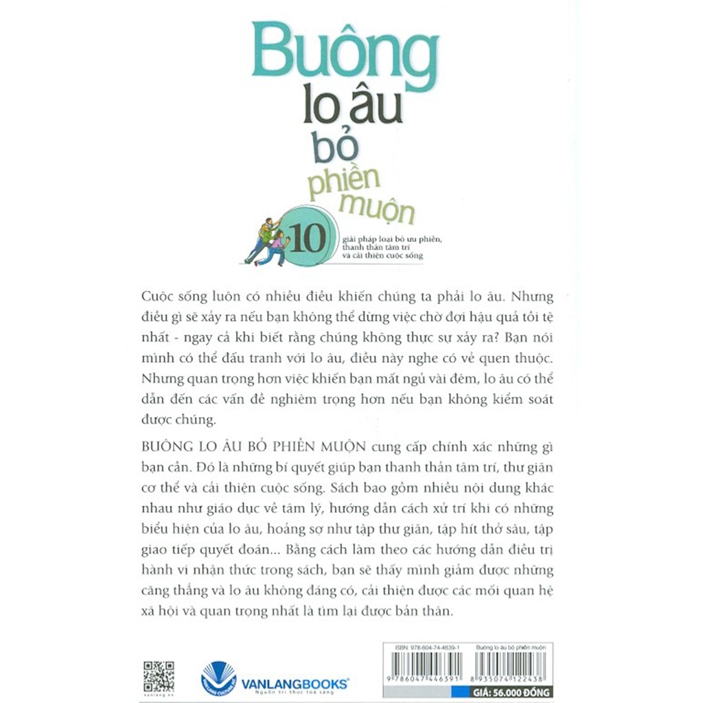 Sách - Buông Lo Âu Bỏ Phiền Muộn