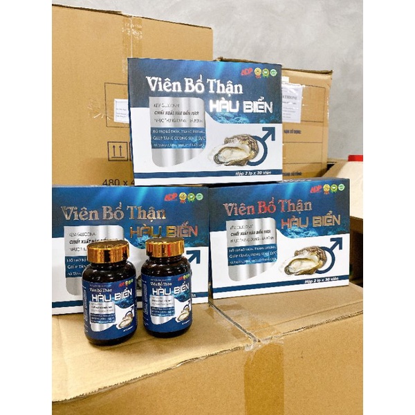 Viên bổ thận hàu biển tăng cường chức năng sinh lý nam  bồi bổ sức khỏe nam giới
