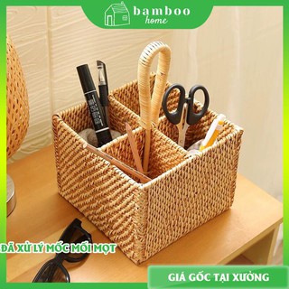 Giỏ mây tre đan THE BAMBOO đa năng đựng đồ