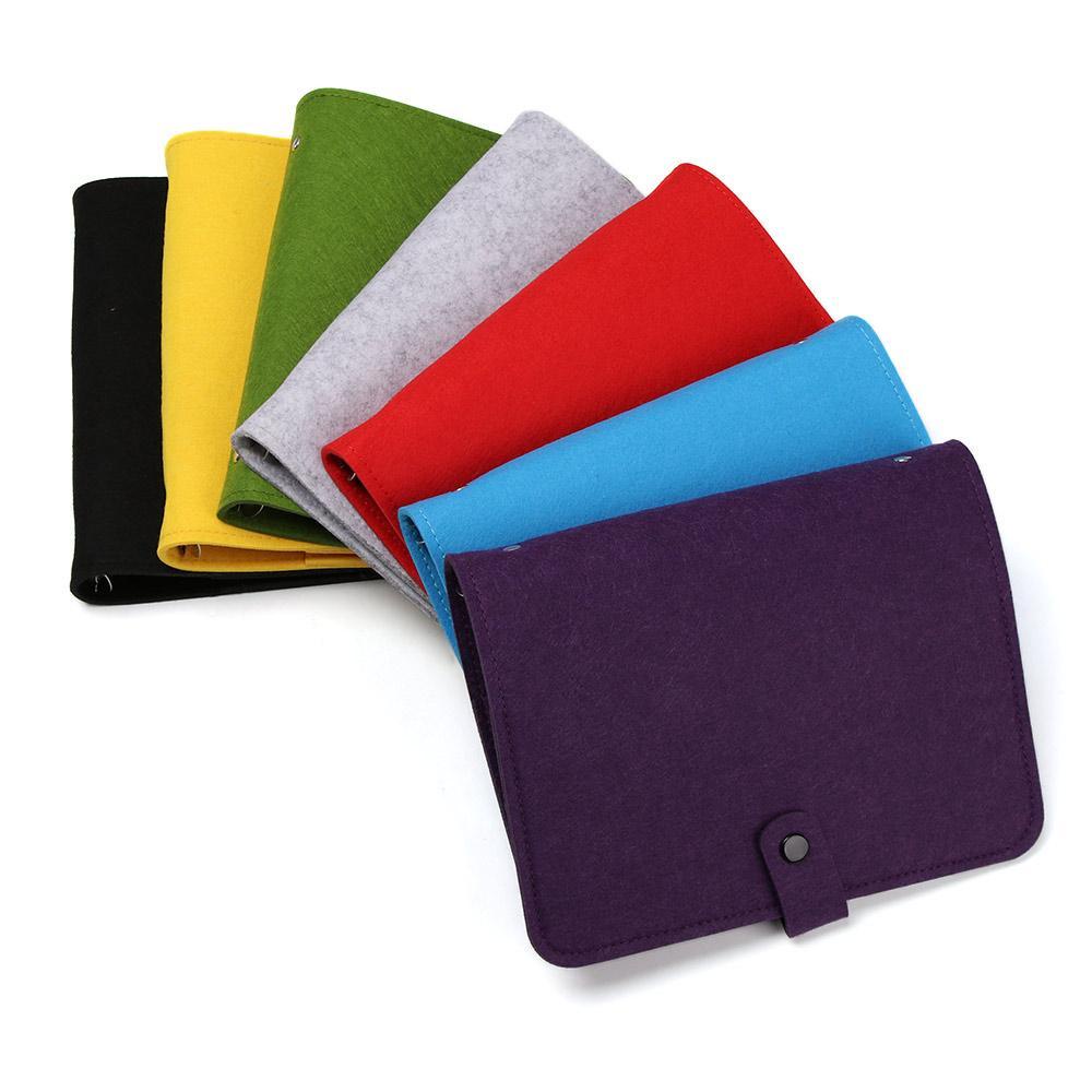 Sổ Tay Khổ A5 A6 Bằng Vải Nỉ Nhiều Màu Thời Trang