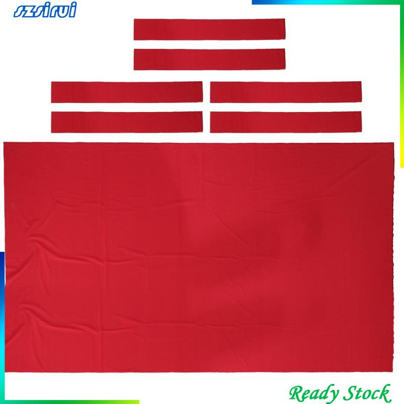 Khăn Trải Bàn Bida Chuyên Nghiệp Màu Đỏ 8ft