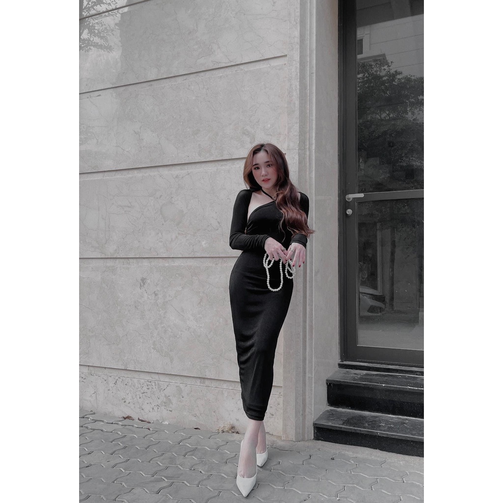 SET ĐẦM YẾM KÈM ÁO KHOÁC