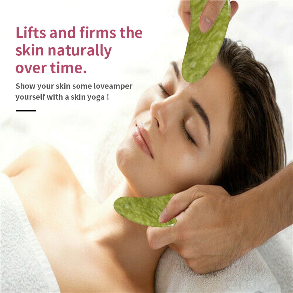 [Hàng mới về] Dụng cụ mát xa mặt bằng đá hình trái tim giúp giảm căng thẳng độc đáo