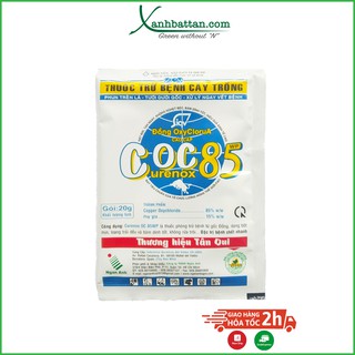 COC 85 Trừ nấm bệnh cho cho cây trồng 20 gram
