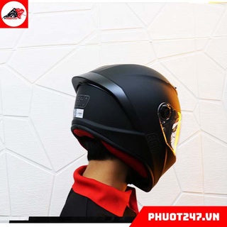 Mũ bảo hiểm fullface EGO E7 - Đen nhám