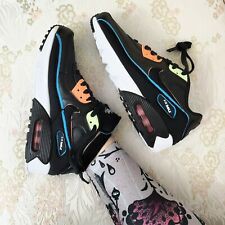 Giày Nike Air Max 90-CK4068 001-Đen viền xanh