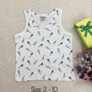 Áo ba lỗ trẻ em 8-25kg