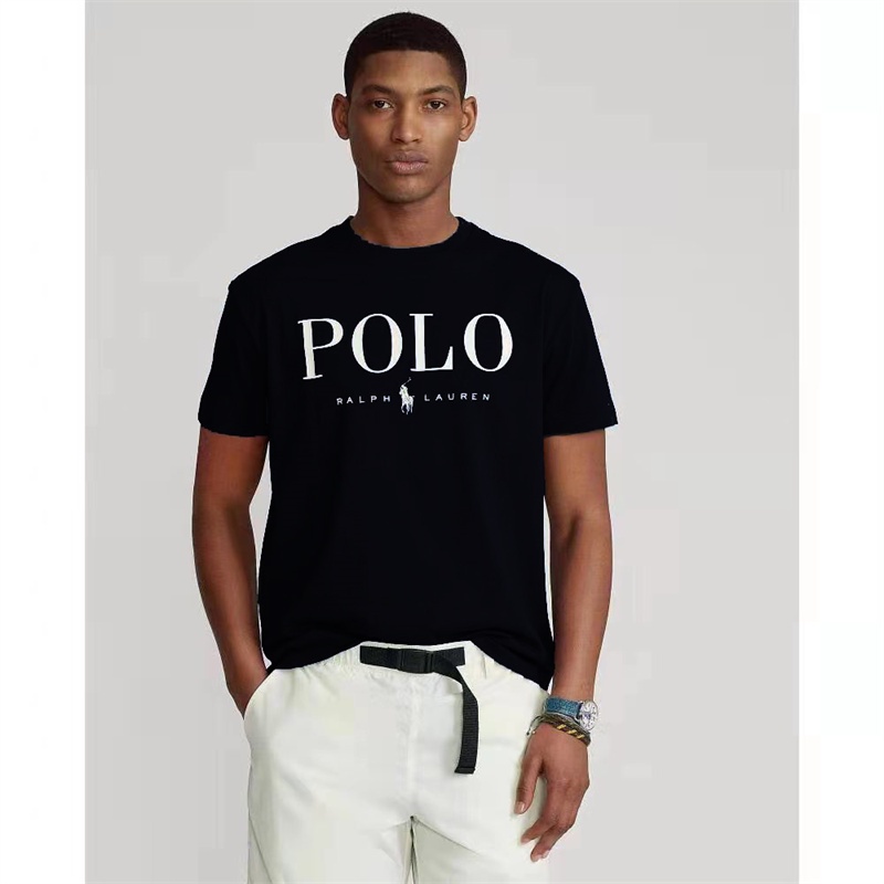 Áo polo Cotton Tay Ngắn Mới Chính Hãng Ralph Lauren Dành Cho Nam